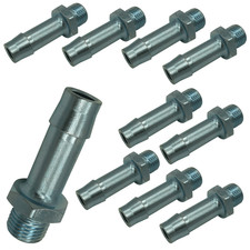 10x Schlauchstutzen M22 für Bremsschlauch 13x6 Stutzen 13mm Druckluftbremse LKW