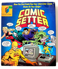 Comic Setter : Amiga : Gold Disk Software : Commodore Amiga : Comic Creator