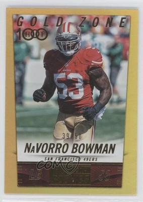 2014 Panini Hot Rookies Gold Zone 39/50 NaVorro Bowman #284 0f6