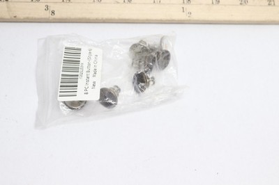 (8-Pk) Pants Closure Add-On Daisy Patterned Assorted Instant Button Metal 