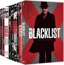 The Blacklist Seasons 1-10 DVD 50-Disc The Complete Series New Sealed Free Ship