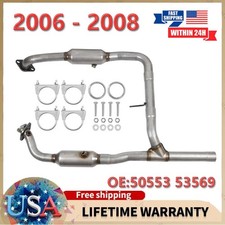 Catalytic Converter Kit For 2006 2007 2008 Ford F150 4WD 5.4L V8 OEM 50553 53569