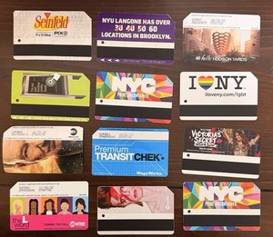 NYC Transit Collectible Cards 2018-2019 Seinfeld L Word Victoria's Secret Pride 