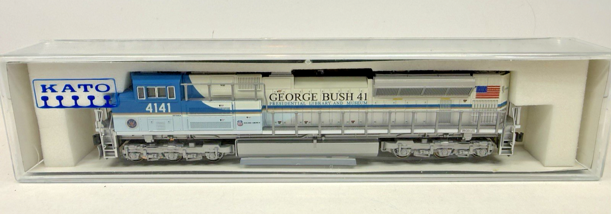 鉄道模型 KATO EMD SD70ACe e Bush 4141 Kato N Scale #176-8411 EMD SD70ACe Locomotive UP George Bush 4141