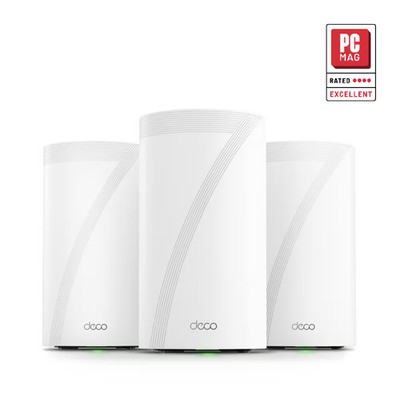 TP-Link - Deco 7 Elite BE22000 Tri-Band Wi-Fi 7 Whole Home Mesh Router System...