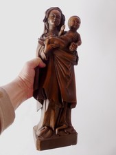MADONNA MARIA MIT JESUSKIND HEILIGEN FIGUR 51 cm Holz Handgeschnitzt