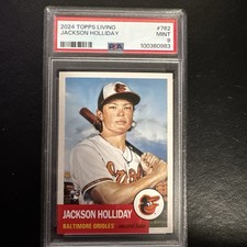 2024 Topps Living Set Jackson Holliday #762 /9152 (RC) - PSA 9 Mint