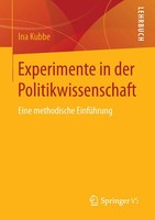 Ina Kubbe | Experimente In Der Politikwissenschaft | Taschenbuch | Deutsch | Xi