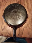 Griswold Cast Iron Skillet #7 701D Large Block Logo