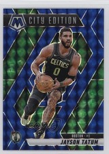 2024-25 Panini Mosaic City Edition Blue Mosaic Prizm 69/199 Jayson Tatum #287