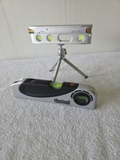 3 Piece Set Laser Torpedo Levels With Tripod- Mayes and Bushnell
