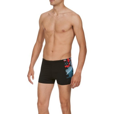 Arena Herren Badehose Schwimmhose Savatis MaxLife, Schwarz-Multi, D5