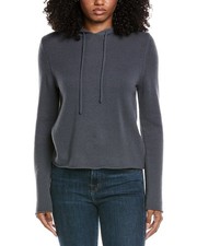 Vince Wool  Cashmere-Blend Hoodie Women's