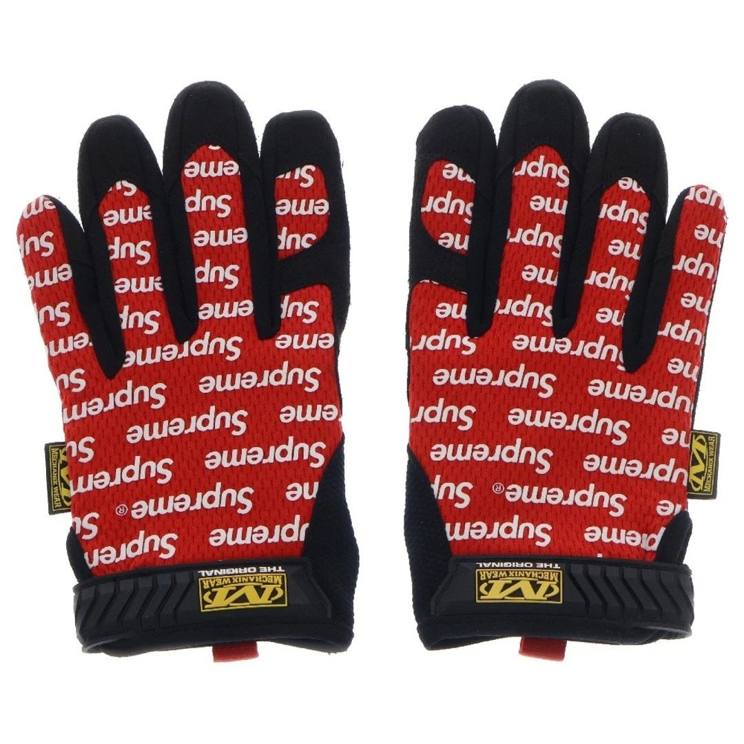 Gants de travail originaux SUPREME 17SS x Mechanix Wear jaune gant de mécanique occasion 6b