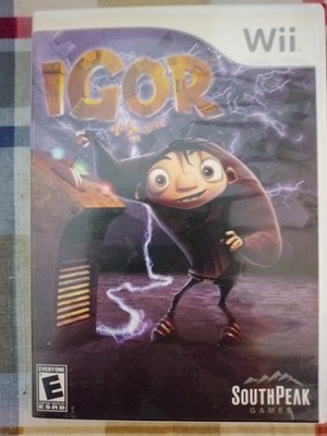 IGOR THE GAME NINTENDO Wii COMPLETE