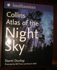 Image of Atlas of the Night Sky by Dunlop Storm (2005, Hardcover) BRAND NEW