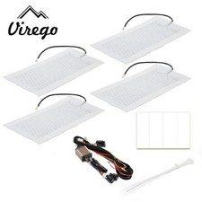 Seats Carbon Fiber Heated Seat Heater Pad Kit Car Cushion Switch 12v Universal