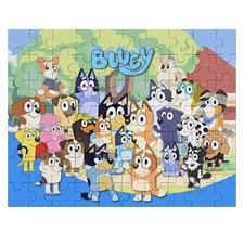 Bluey Jigsaw Puzzle 120/200/300/500/1000 Teile Geschenk für für Erwachsene
