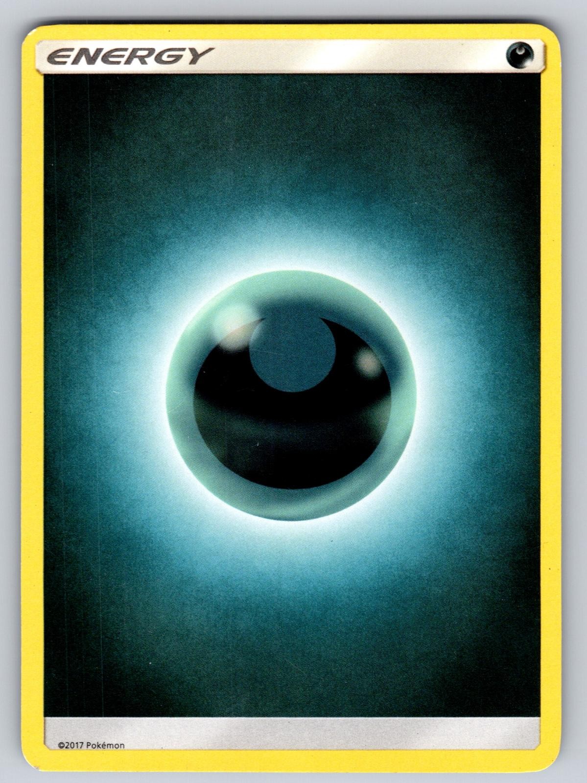 Darkness Energy Common Sun & Moon Pokemon Lightly Played