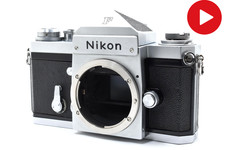 SN 704xxxx  Exc   Nikon F Eye Level Silver SLR 35mm Film Camera JAPAN