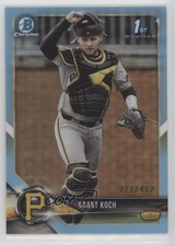 2018 Bowman Draft Chrome Sky Blue Refractor 222/402 Grant Koch #BDC-115 z6b