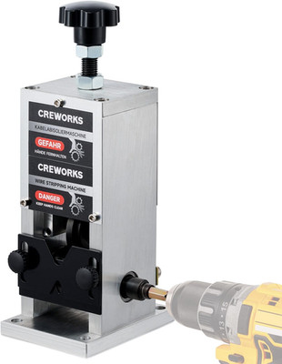 CREWORKS Manual Wire Stripper Machine, 0.06''-1'' Wire Stripping Machine, Wire Str