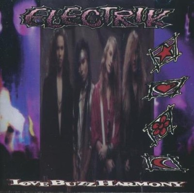 Electrik: Love Buzz Harmony MUSIC CD 90s metal hard glam rock 1993 EARLY RELEASE