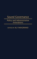 Ali Farazmand | Sound Governance | Buch | Englisch (2000) | Gebunden | Praeger