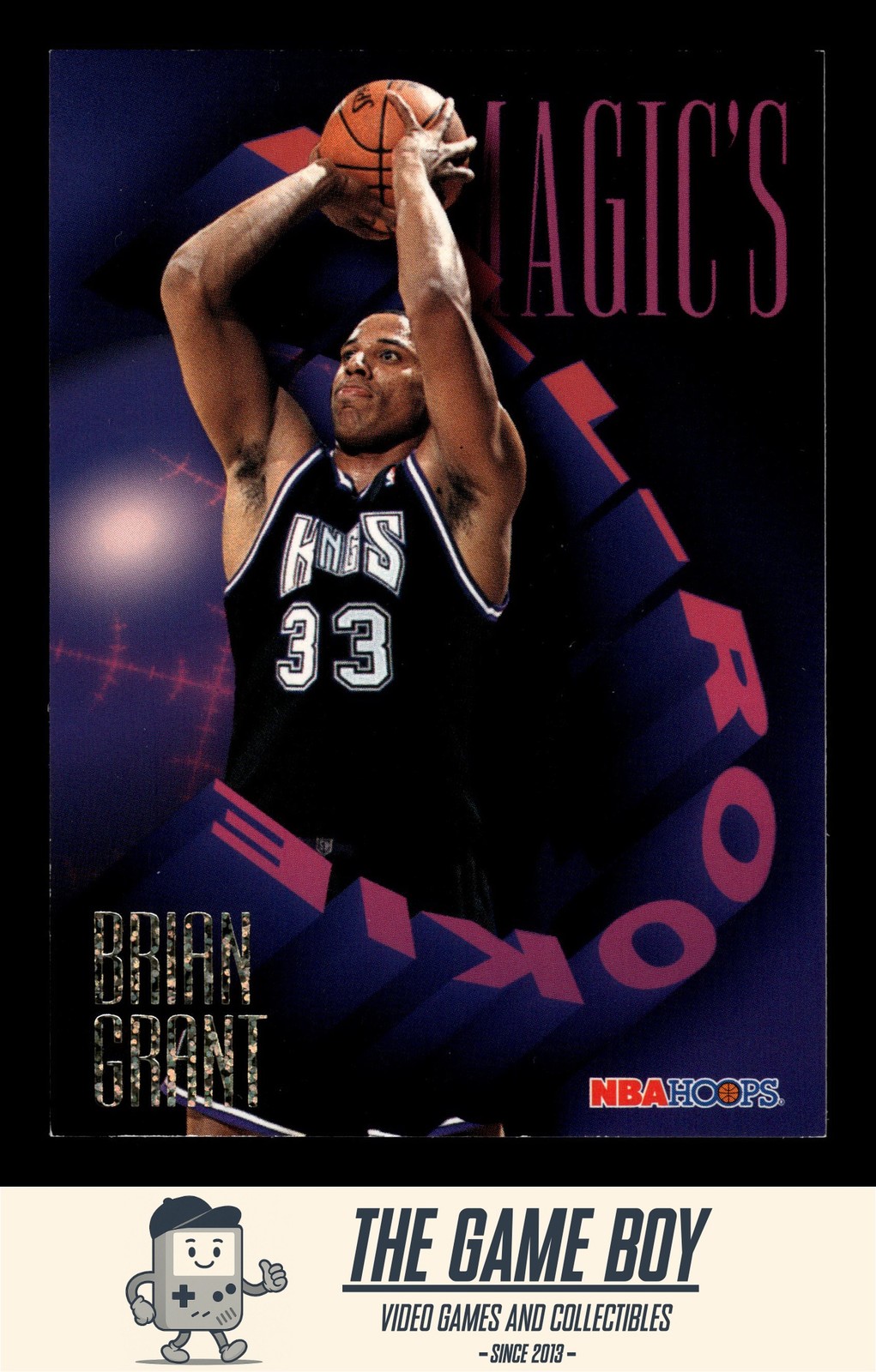 1994-95 Hoops Magic's All-Rookies #AR-7 Brian Grant Sacramento Kings