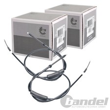 2x ESEN SKV HANDBREMSSEILE passend für FORD MONDEO