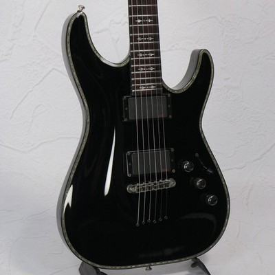 Schecter AD-C-1 Diamond Series Hellraiser Black Used 2014 Mahogany w/Soft Case