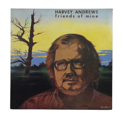 Harvey Andrews - Friends Of Mine UK 1973 LP Cube HIFLY15 2326 027 VG+/VG+