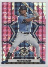 2022 Panini Mosaic Pink Camo Mosaic Prizm Adam Frazier #47 ut4
