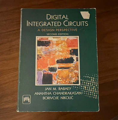 Digital Integrated Circuits: A Design Perspective 2nd Ed Paperback Rabaey
