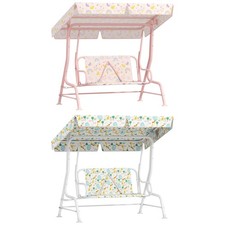 Produktbild - AIYAPLAY Kinder Hollywoodschaukel 2-Sitzer Kinderschaukel Refurbished