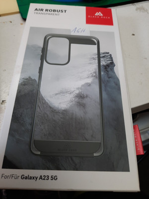 BLACK ROCK AIR Robust, Backcover, Samsung, Galaxy A23 4G/5G, Schwarz
