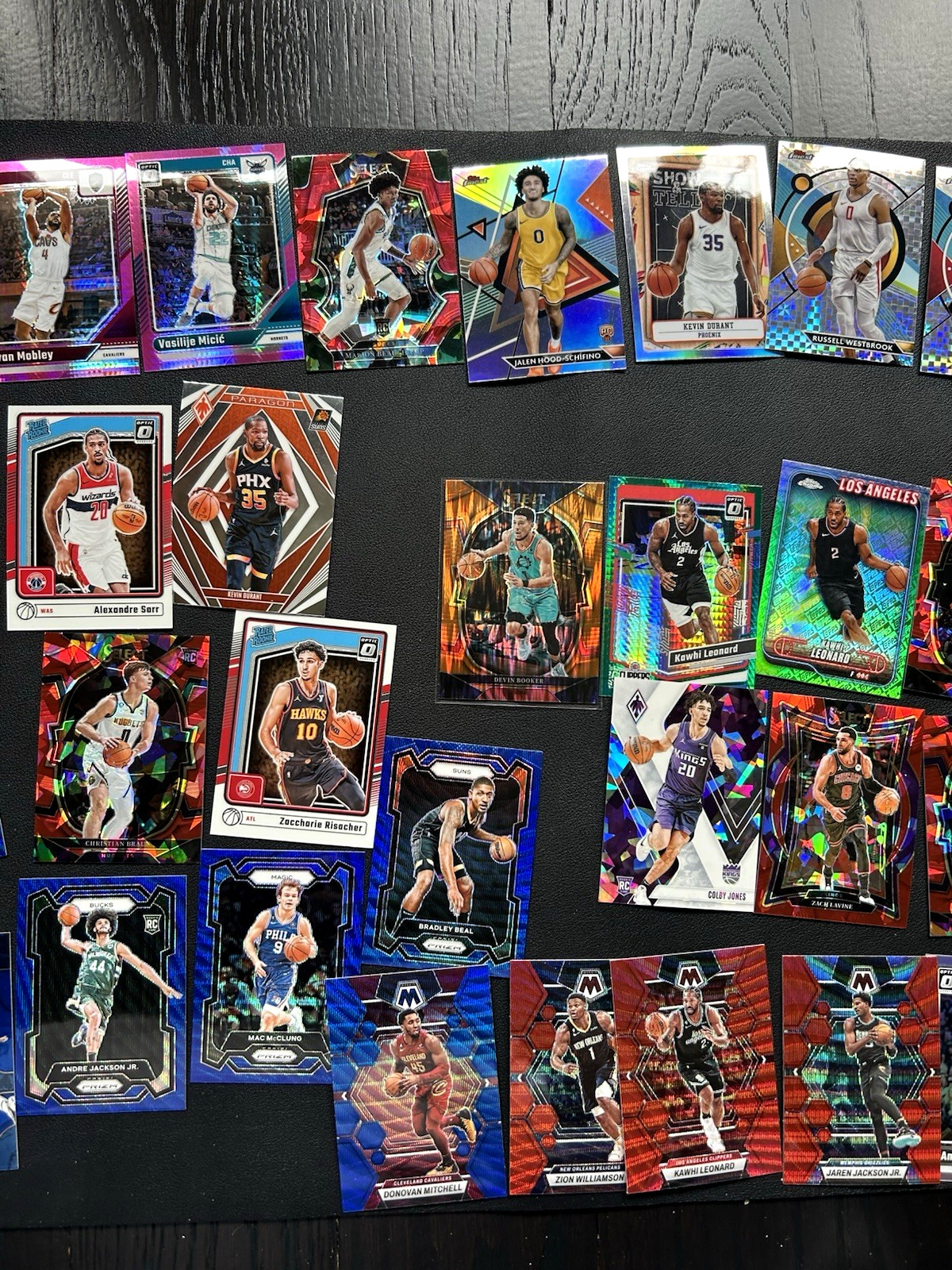 Insane (460+) Lot 5 AUTOS, Patches, #’d NBA Prizm, Select, Optic: Stars, RCs!!! view 14