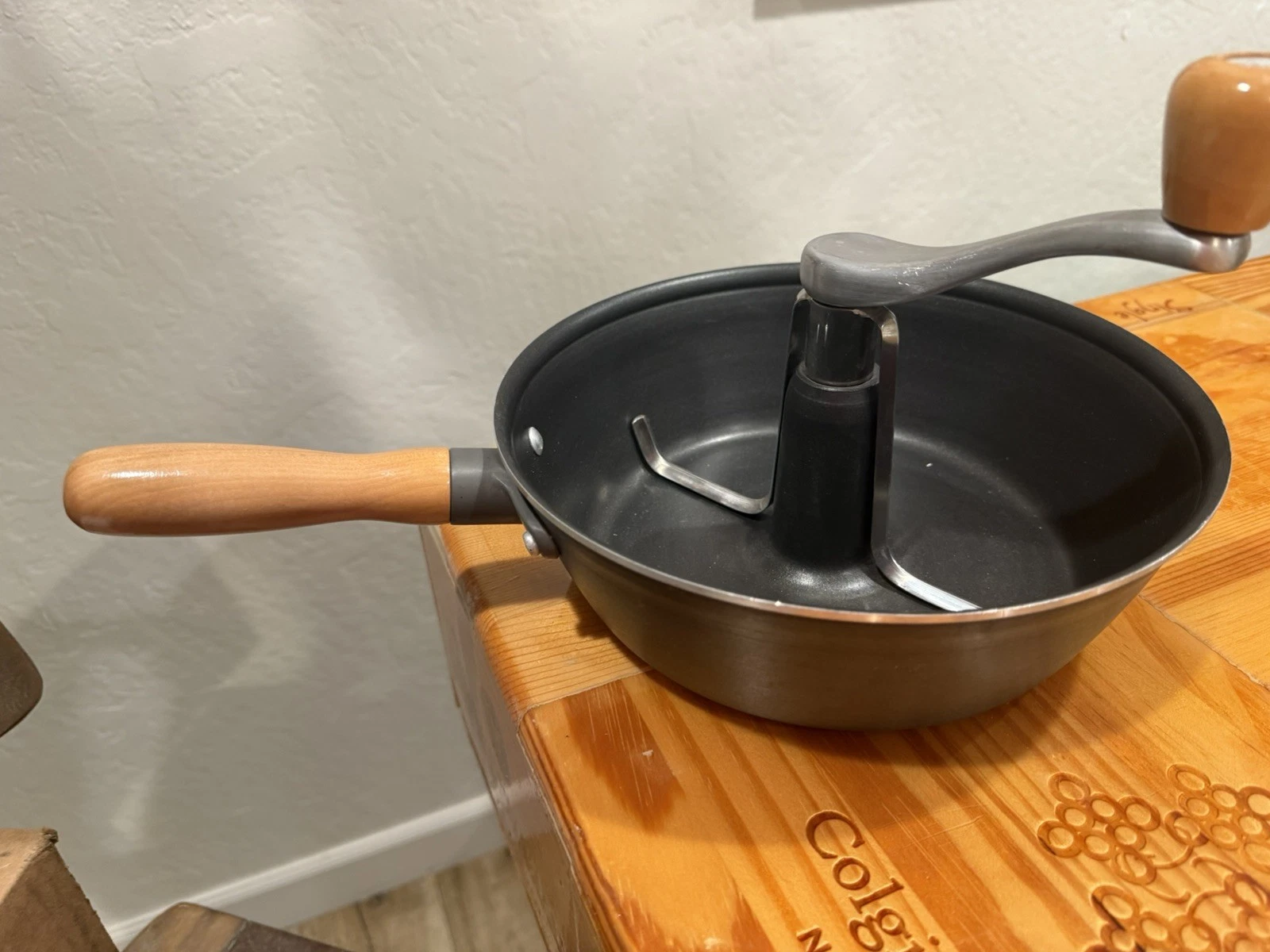Coffee Beans Victorio Stovetop Pan Roasting Beans Nut Roaster Glazing Nut NWOT
