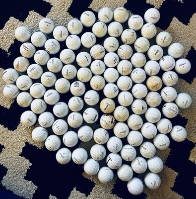 100 Titleist golf balls 2A/shag including premium models. See photo.