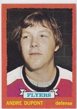 73/74 TOPPS ANDRE DUPONT CARD #183 NM-MINT