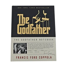 Francis Ford Coppola Autographed Signed The Godfather Notebook Book (JSA COA)