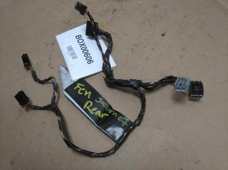 Saturn Outlook 2007 soplador trasero motor ventilador arnés de cables OEM+ Foto 3 de 4