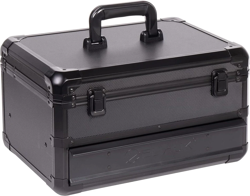 Portable Tool Box Organizer with Drawers, Black - Image 4 of 4