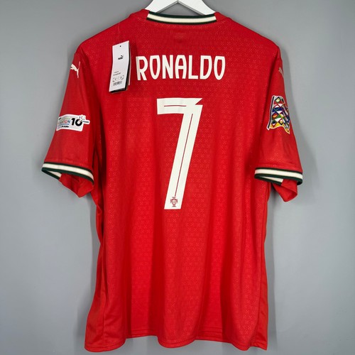 NWT PORTUGAL NATIONAL TEAM 2024 2025 HOME SHIRT JERSEY 7 RONALDO LEAGUE NATIONS
