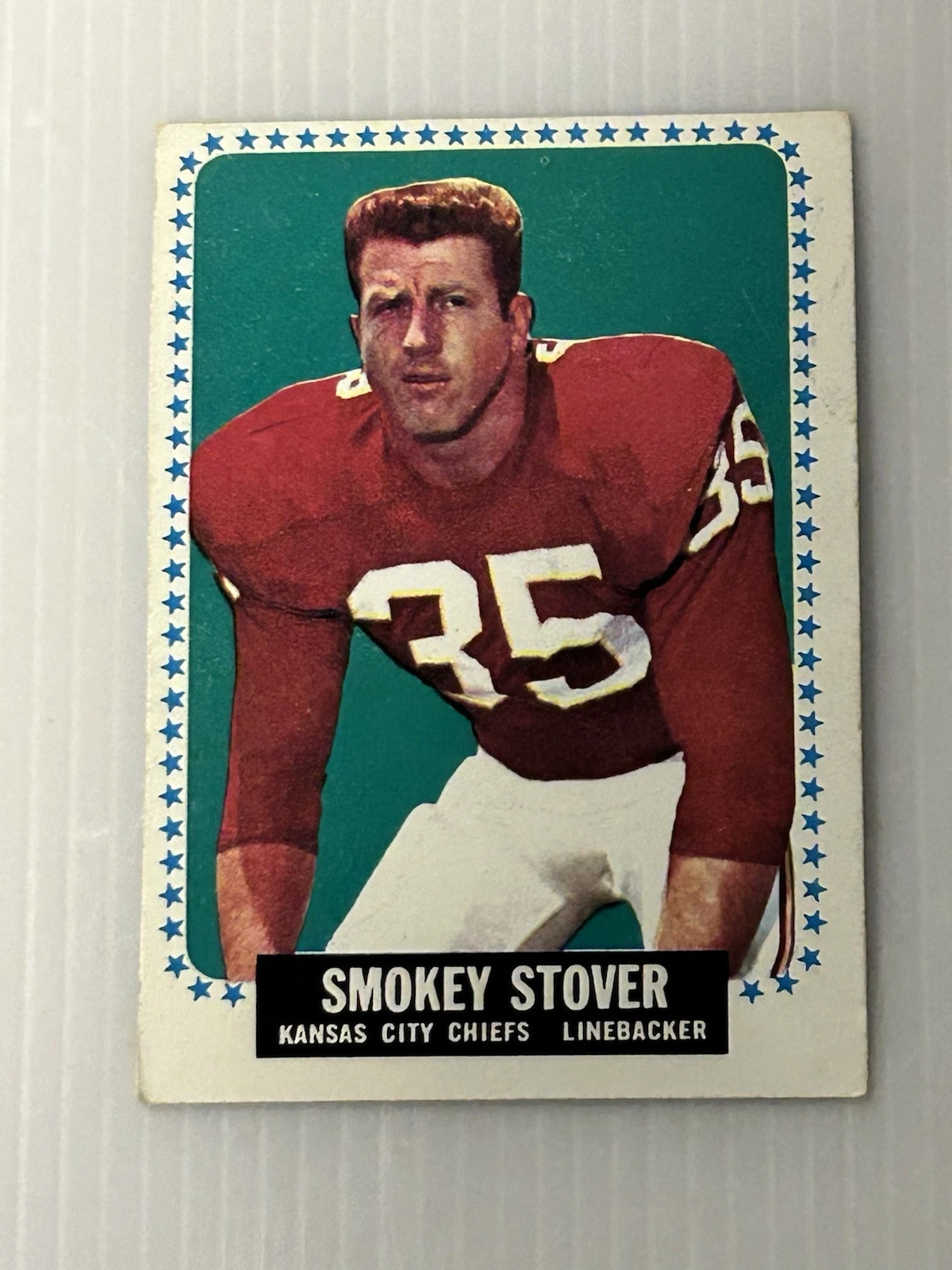 Smokey Stover trading card