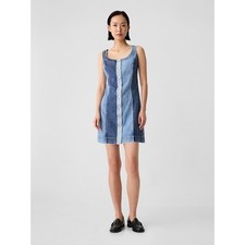 NWT Gap Multi Tone Denim Mini Dress Size Medium