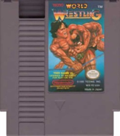 Tecmo World Wrestling - NES Nintendo Game