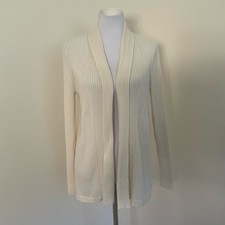 Croft  Barrow Cream Cardigan Sweater