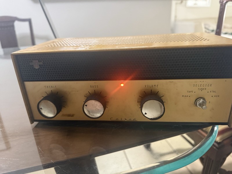 VINTAGE Calrad AP-15 15 Watt Hi/Fi Amplifier Japan 1960s Turns On