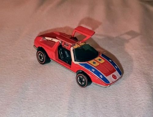 Vintage Hot Wheels Red Line 1970 Mercedes C-111 - Picture 4 of 6